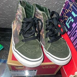 Vans Sk8 T-Rex Kids Zip up Sneakers